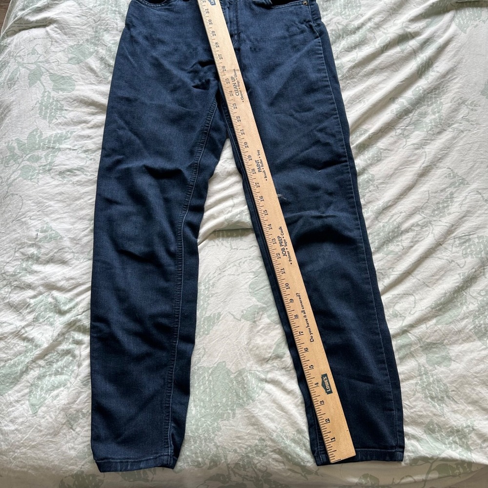 Free People Women's 27 Hi Rise Skinny Jeans Blue Stretch 25" Inseam Causal - Picture 4 of 6